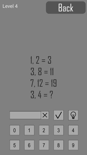 Math Puzzles Screen 2