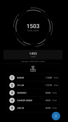 Android application Active Month screenshort