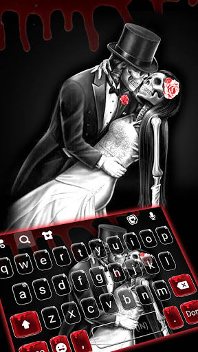 Android application Skeleton Love Keyboard Backgro screenshort