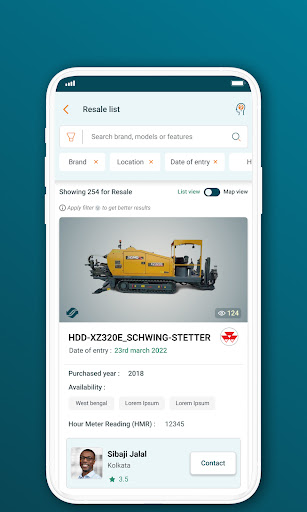 HMC : Heavy Machinery Care Screen 2