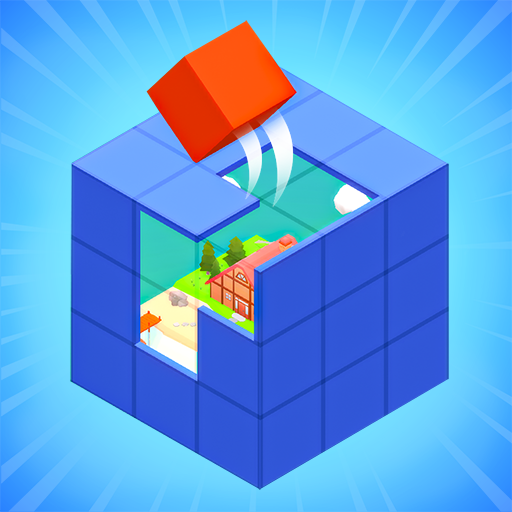 Cube Puzzle 3D logo