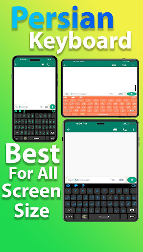 Persian colored keyboard theme Screen 2
