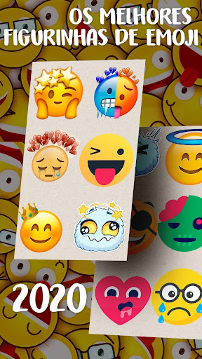 Android application Figurinhas para Whatsapp Emoji screenshort