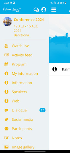 Kalmar Energis EventApp Screen 3