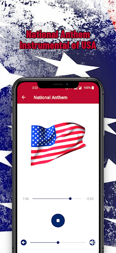 American National Anthem Screen 2