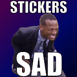 Sticker Sad Memes y frases. icon