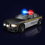 Police Car Light & Siren Simulator icon