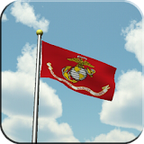US Marines Flag Live Wallpaper icon