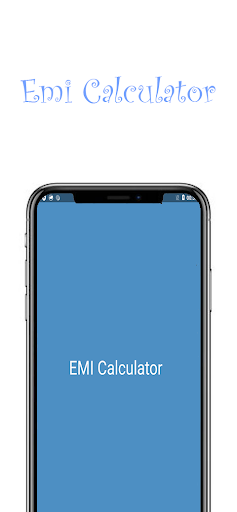 Android application Emi Calculator screenshort