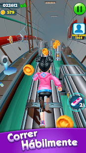 Subway Princess Runner Captura de pantalla