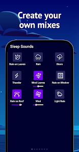 Imágen 2 Sleep sounds - rain sounds android