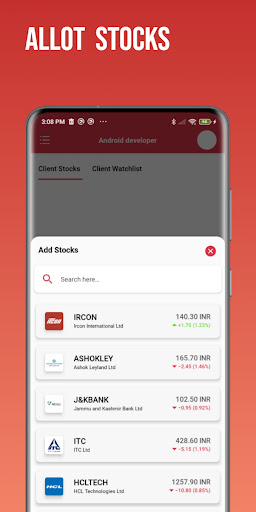 Eskay Investments Admin Screen 3