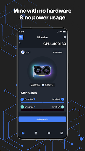 Mineable - Earn Passive Crypto Screen 3
