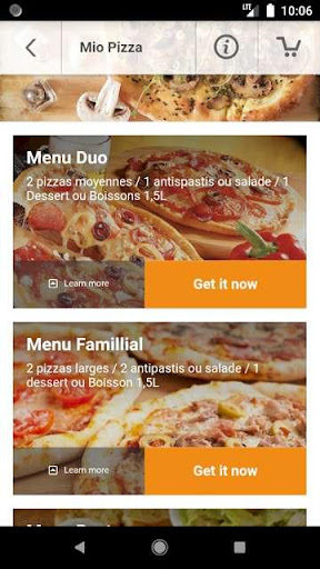 Mio Pizza Fribourg Screen 3