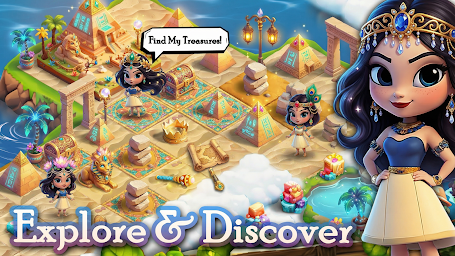 Merge Isle: Princess Farm - Screenshot Image
