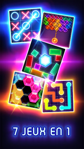 Code Triche Glow Tic Tac Toe APK MOD (Astuce) screenshots 3
