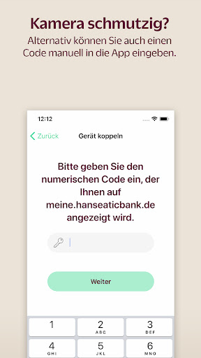 Hanseatic Bank Secure Screen 3