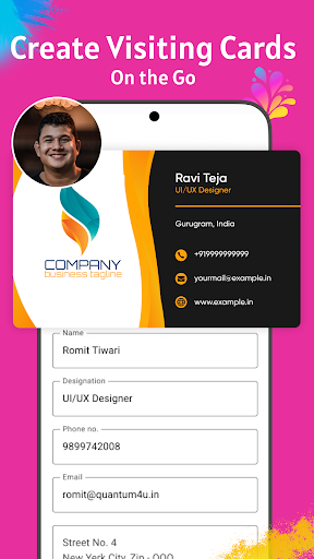 Holi Poster Maker: Make Poster Screen 3