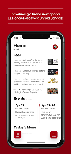 Android application La Honda-Pescadero USD, CA screenshort