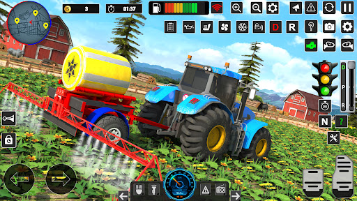 Tractor Driving & Farming Game Screen 3