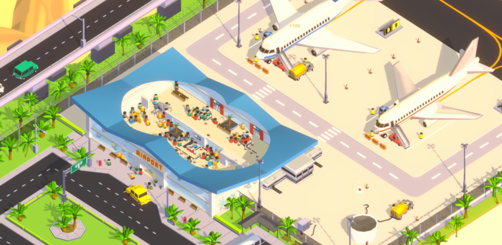 Airport Inc. Idle Tycoon Game 