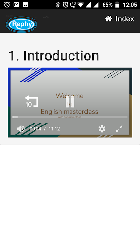 Rephy Online Institute Screen 3