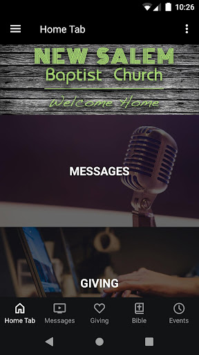 Android application New Salem Sumter screenshort