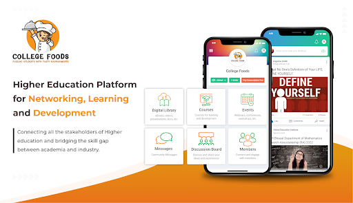 Android application College Foods screenshort