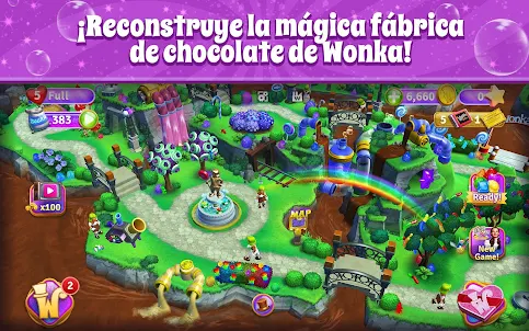 Wonka: Mundo de Dulces Match 3