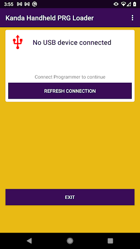 Android application Kanda PRG Loader screenshort