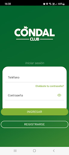 Android application Condal Viajes Club screenshort