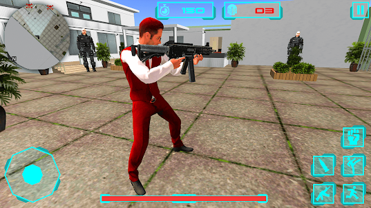 Secret Spy Agent Shooting Game