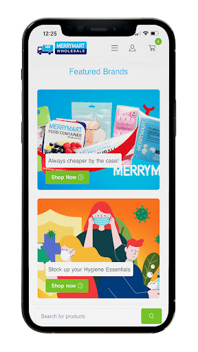 Android application MM Wholesale screenshort