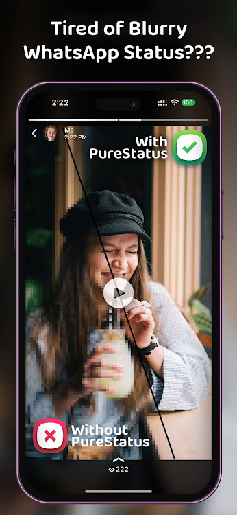 PureStatus: ByeBye Blur Status - 2024.09 - (Android)