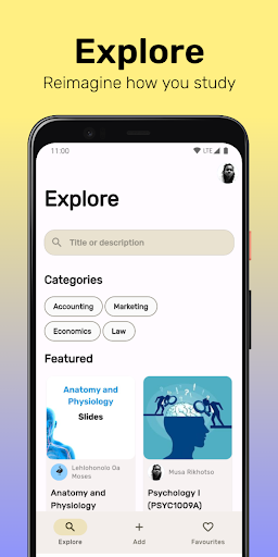 Klooless: Study notes sharing Screen 3