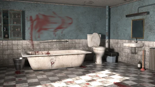 Toilet Monster Horror Skibb 3D