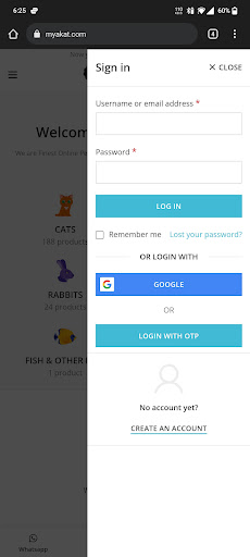 Myakat | Pet Store Screen 2