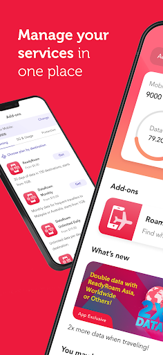 Android application My Singtel screenshort