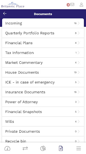 Britannic Place Wealth Hub Screen 3