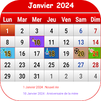Sénégal Calendrier 2023