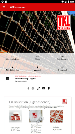 Tennisklub Langen e.V. Screen 3