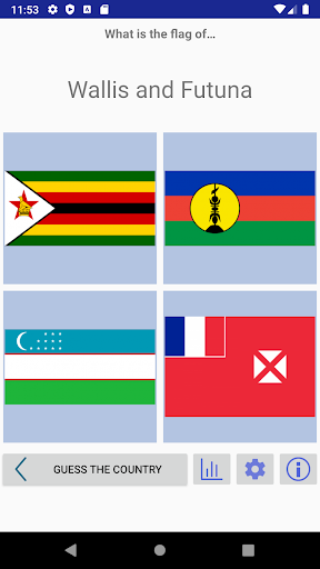 Guess that flag Screen 2