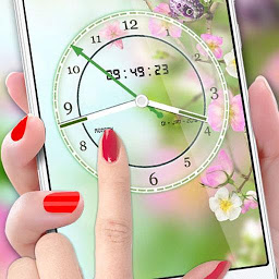 Icon image Flower Clock Live Wallpaper