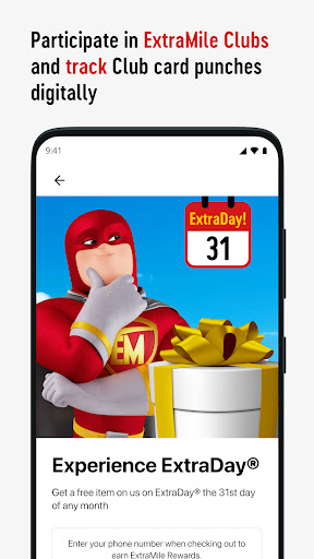 Screenshot of ExtraMile®