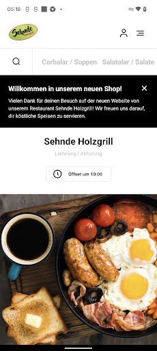 Android application Sehnde Holzgrill screenshort