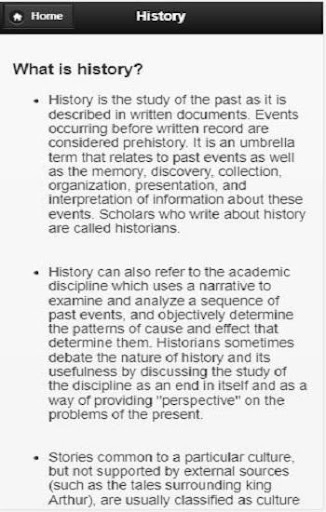 History Screen 2