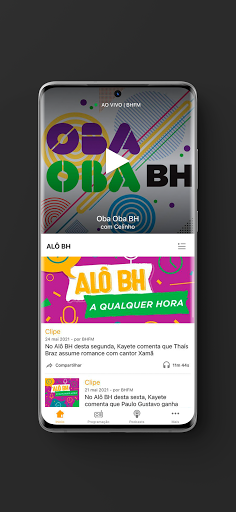 Android application BHFM screenshort