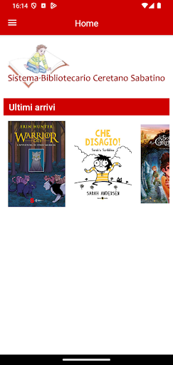 Android application SBCS Biblio screenshort