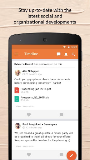 Android application Centros Único - MyPeople screenshort