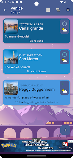 Trips Diary Screen 2